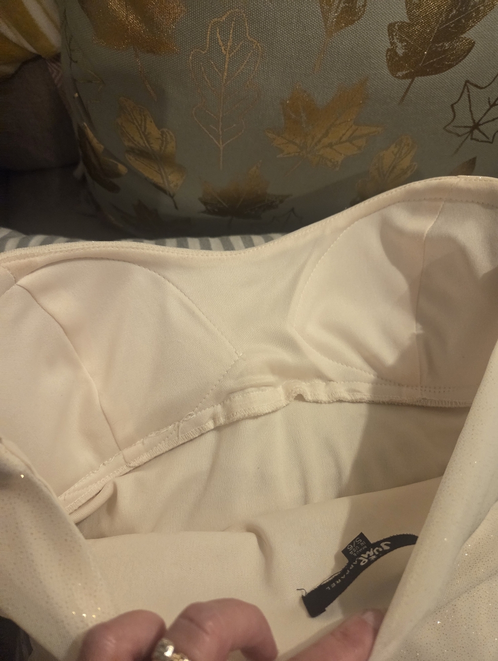 Chiffon Off-white Formal - Picture 10 of 10